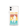 Dad And Son A Bond that can't Be Broken Clear Case for iPhone®