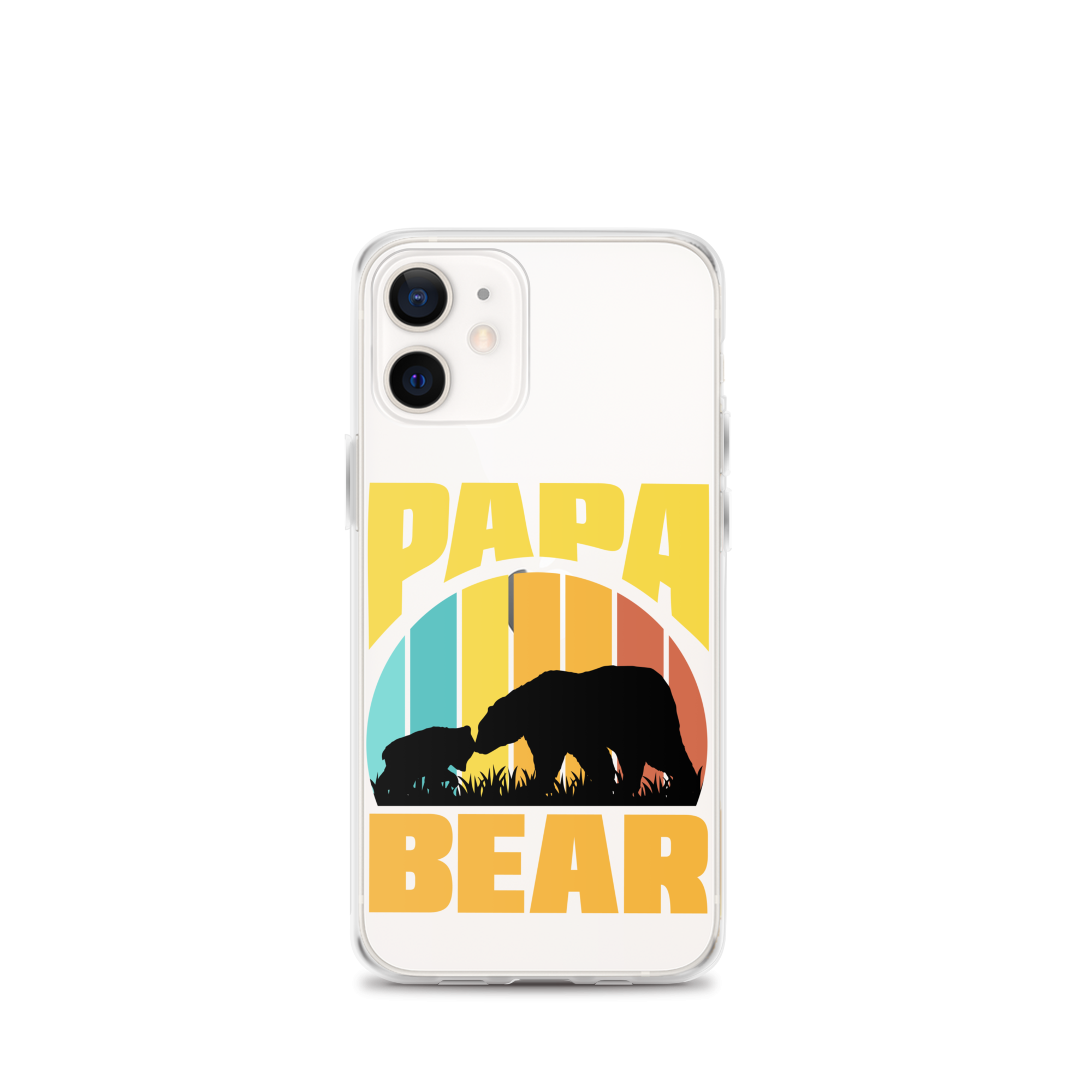 Papa Bear Clear Case for iPhone®