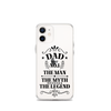 Dad Best Number 1 The Man The Myth The Legend Clear Case for iPhone®