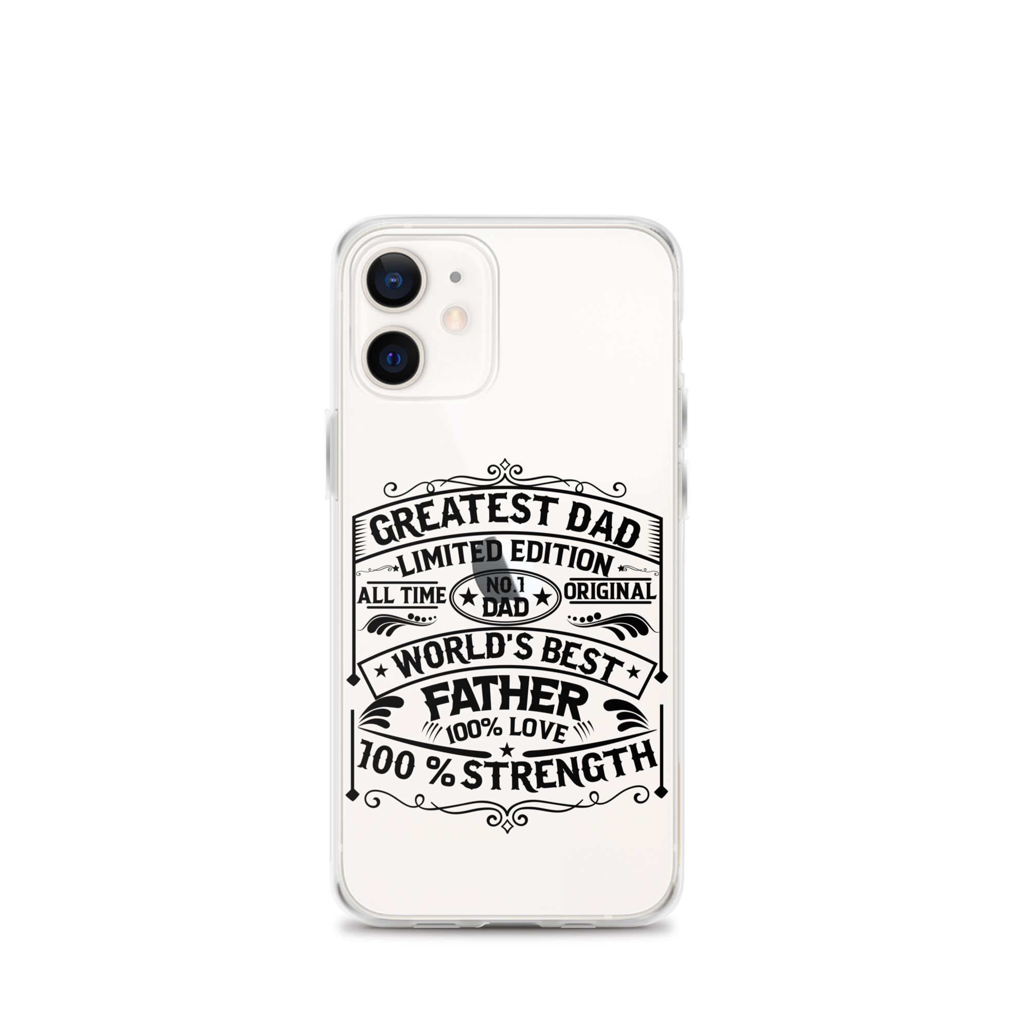 Greatest Dad Limited Edition All Time Clear Case for iPhone®