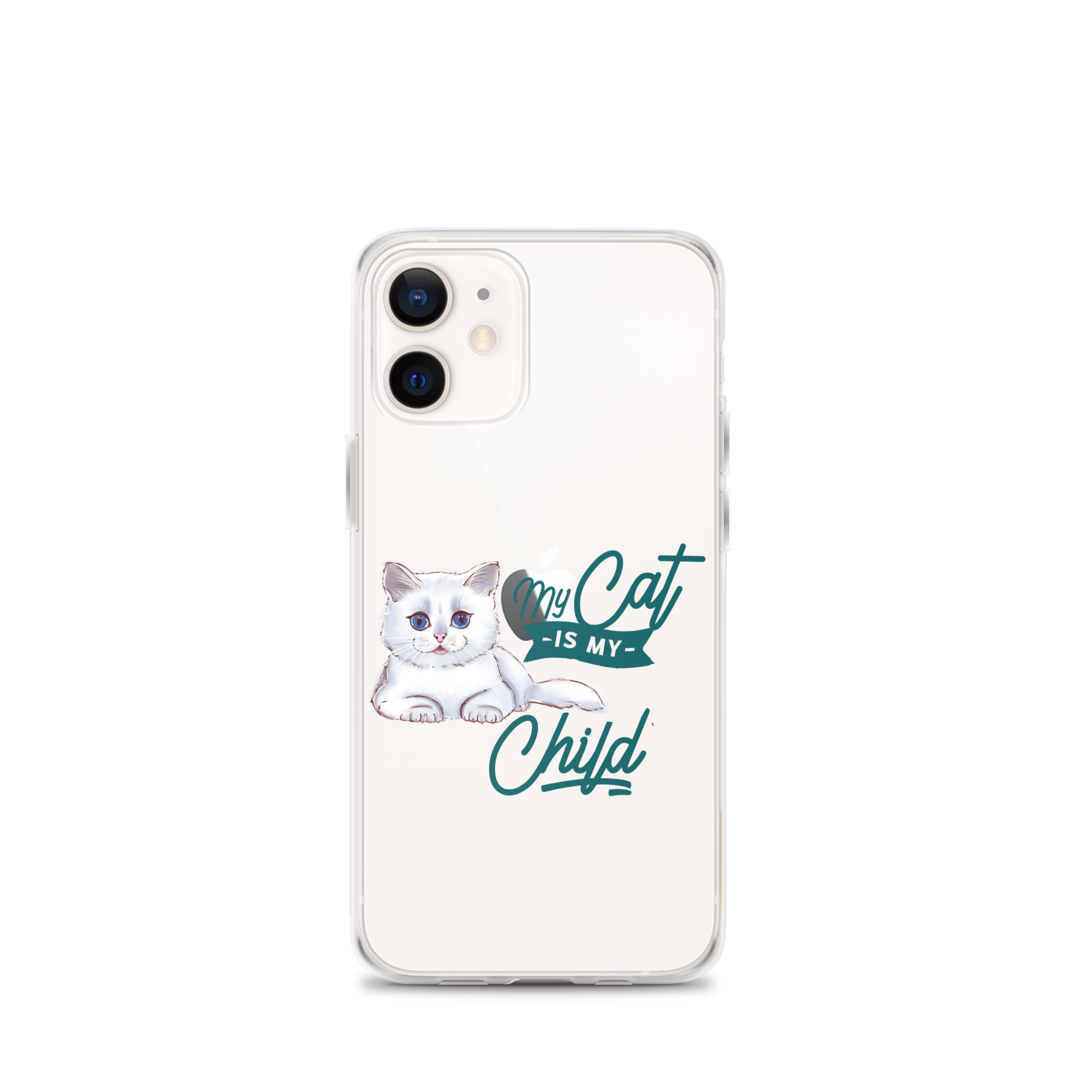 My Cat Is My Child Clear Case for iPhone®