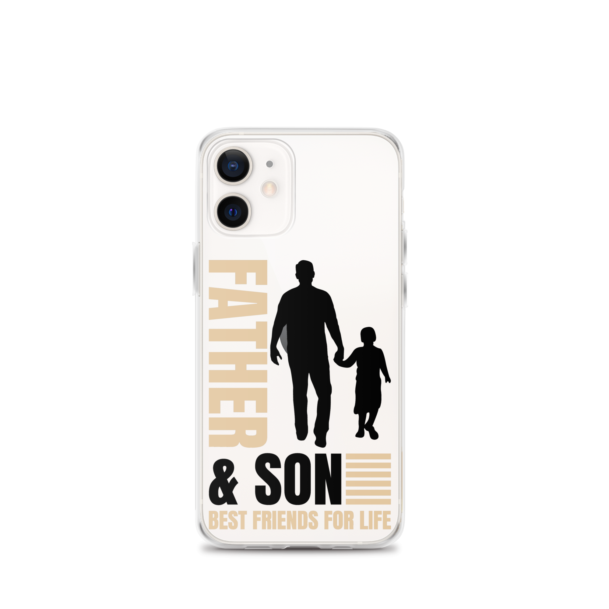 Father & Son Best Friends For Life Clear Case for iPhone®