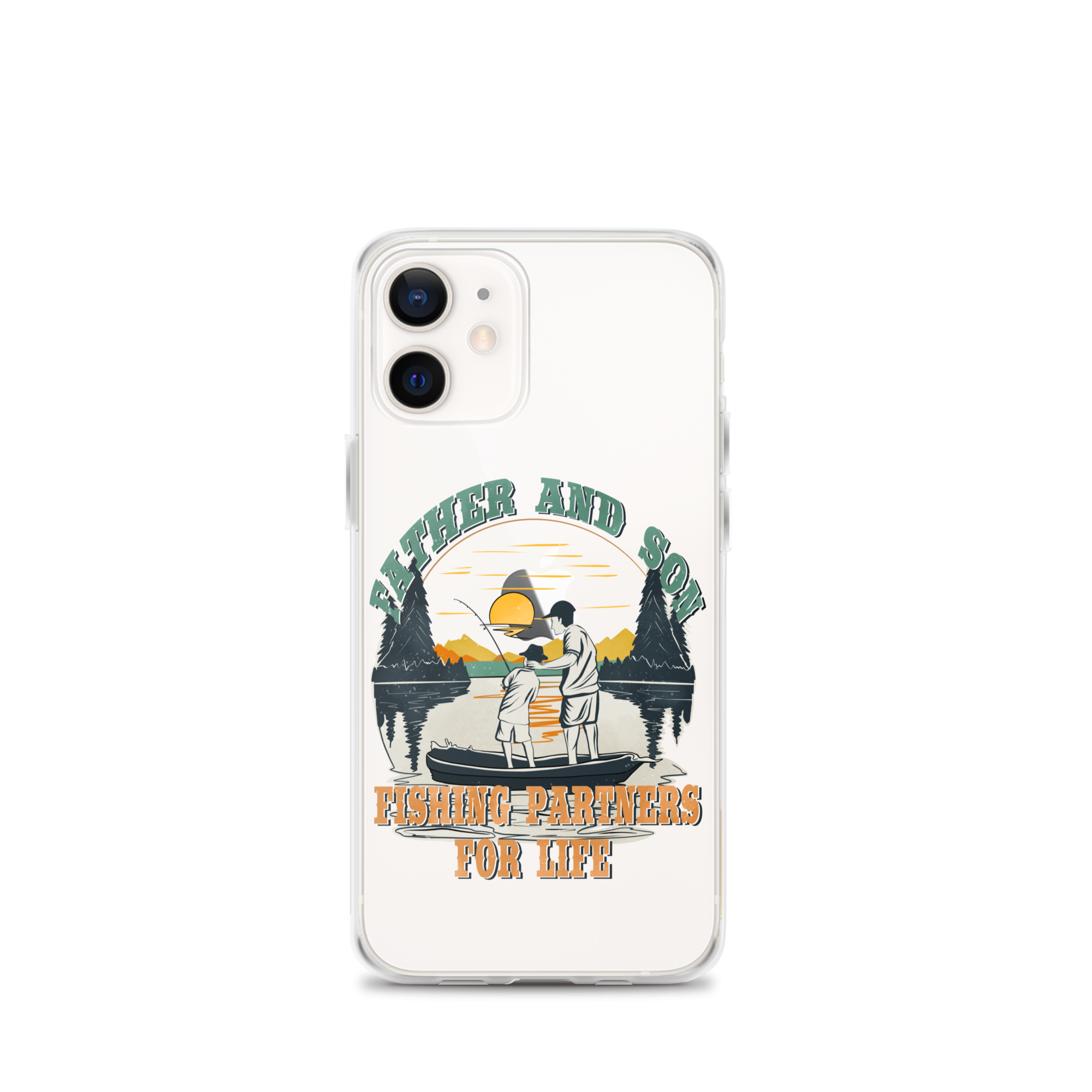 Father And Son Fishing Partners For Life Clear Case for iPhone®