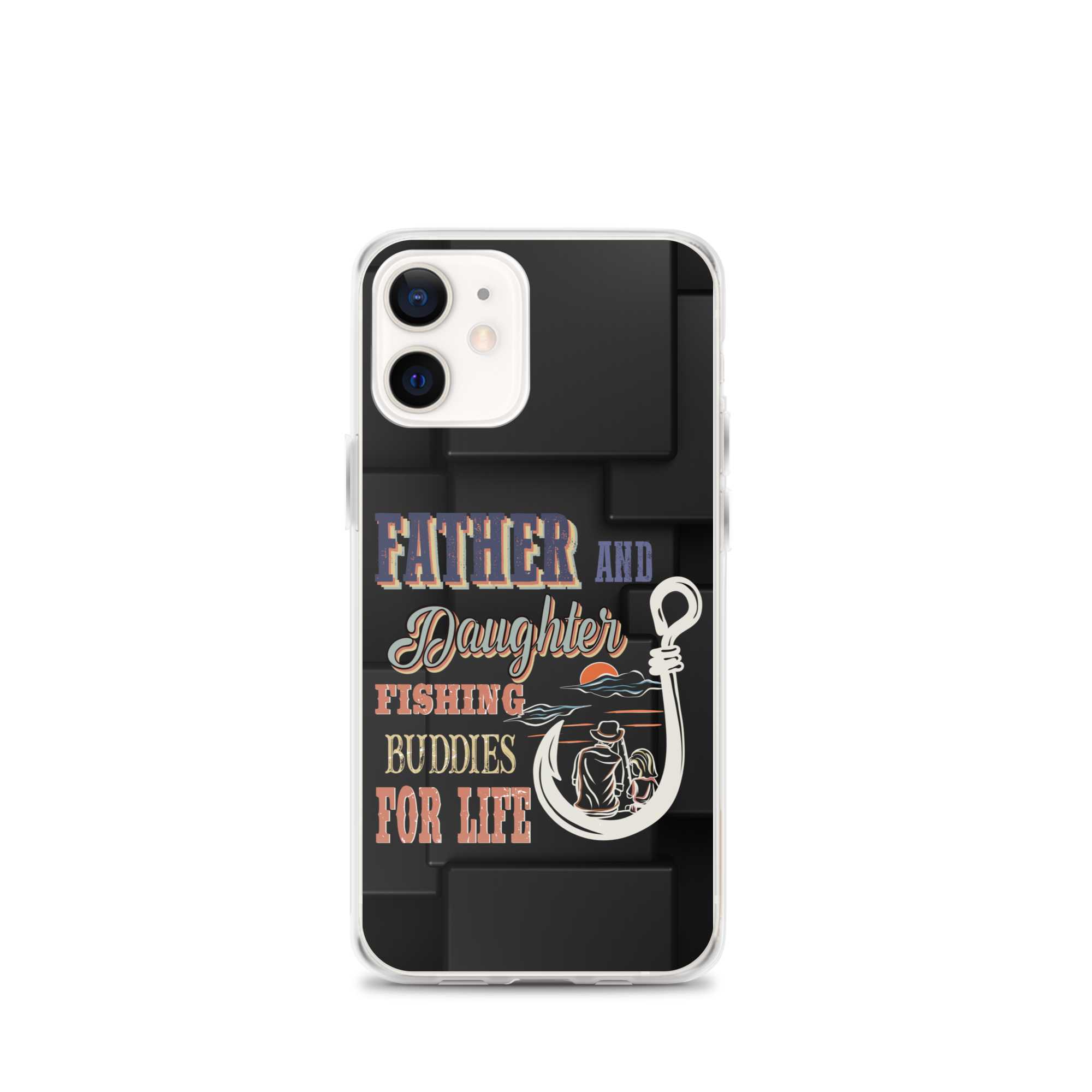 Father And Daughter Fishing Buddies For Life Clear Case for iPhone®