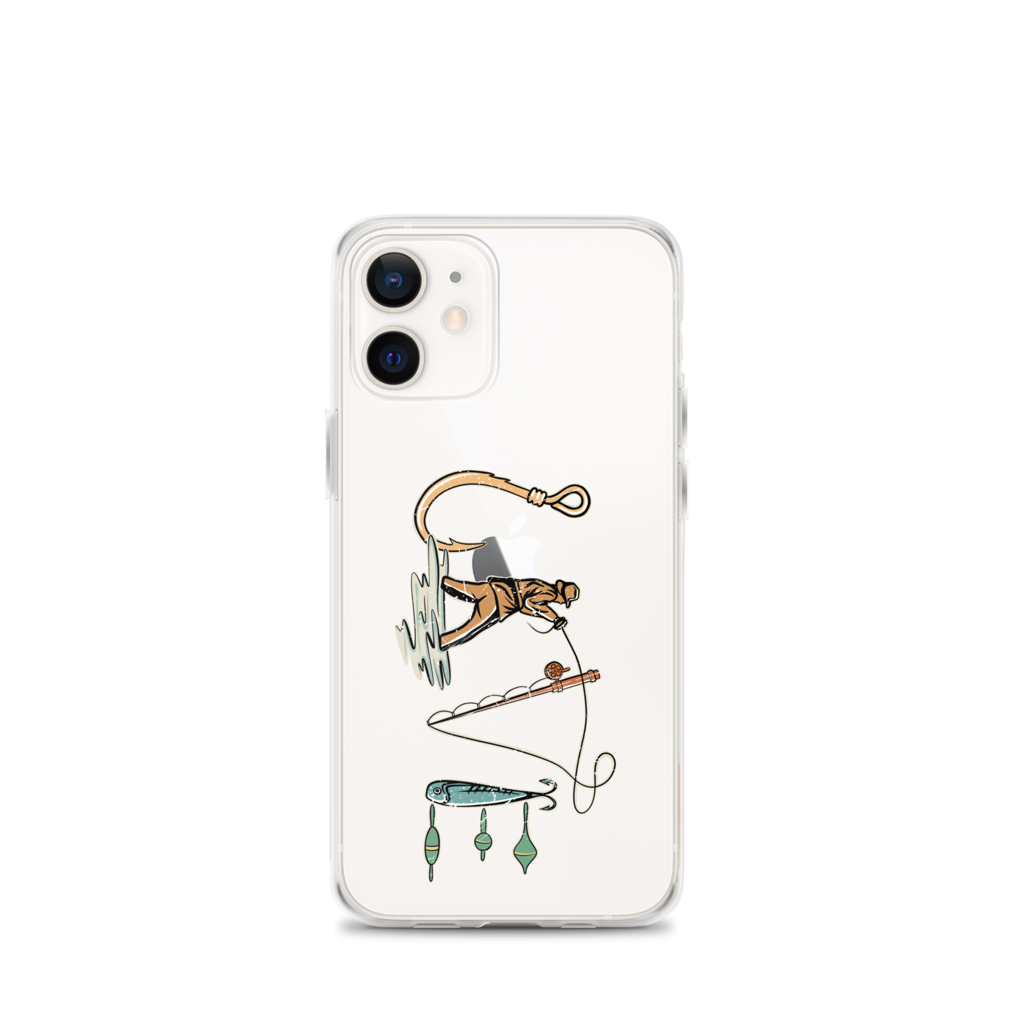 I Love Fishing Clear Case for iPhone®