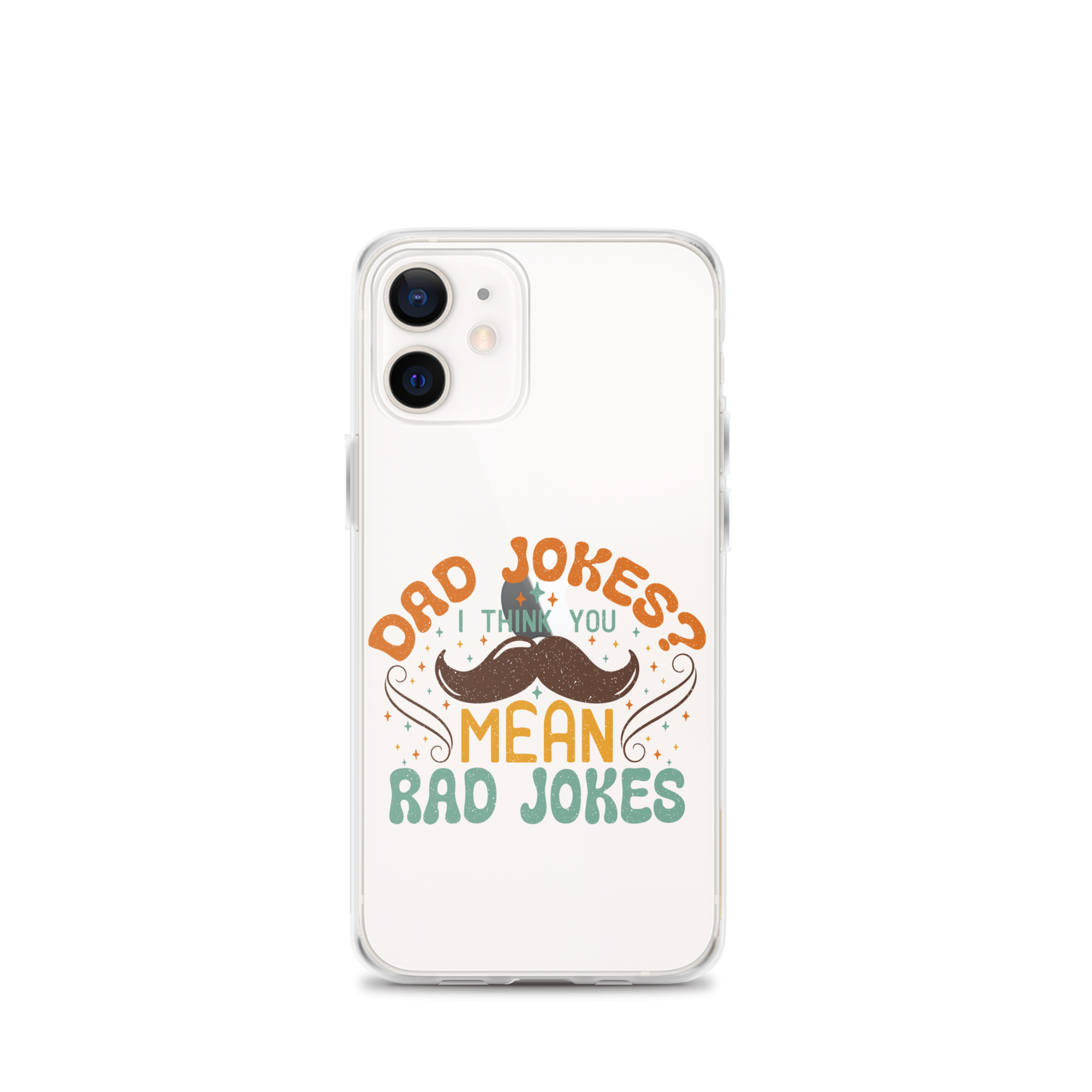 Dad Jokes I Think You Mean You Mean Rad Jokes Clear Case for iPhone®