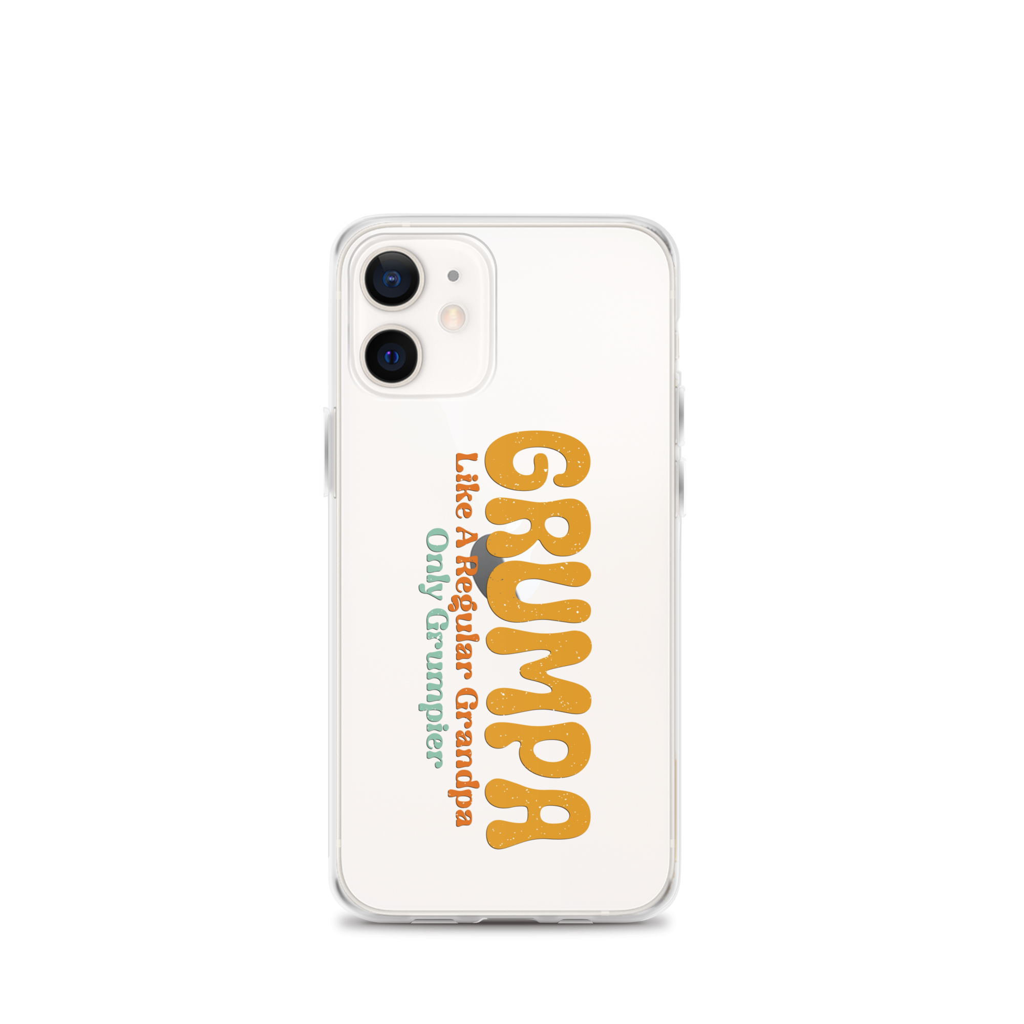 Grumpa Like A Regular Grandpa Only Geumpier Clear Case for iPhone®