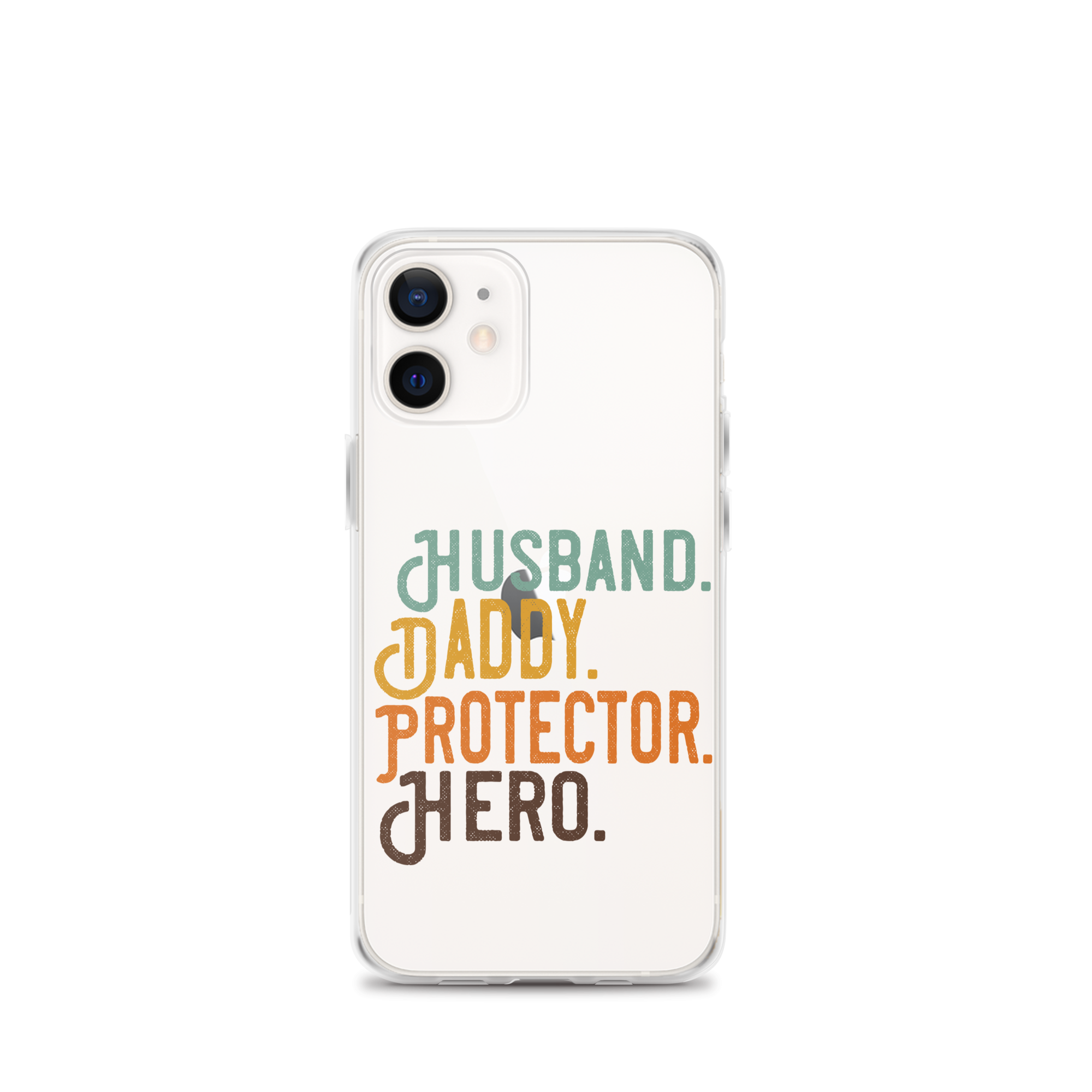 Husband. Daddy. Protector. Hero Clear Case for iPhone®