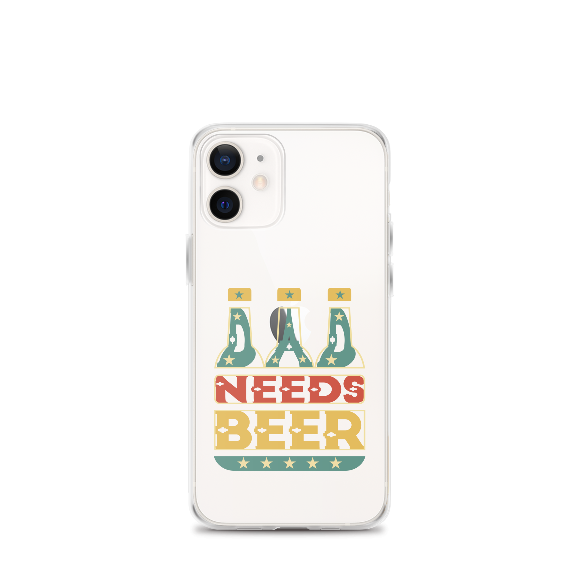 Dad Needs Beer Clear Case for iPhone®