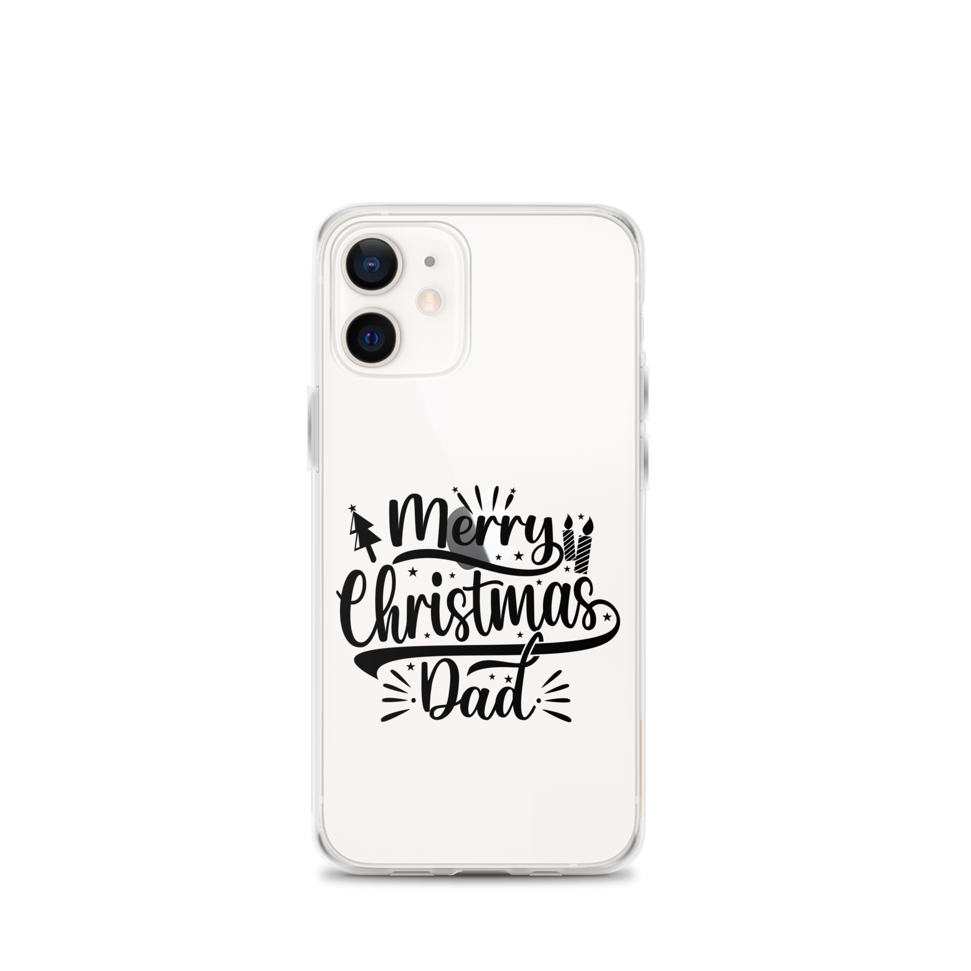 Merry Christmas Dad Clear Case for iPhone®