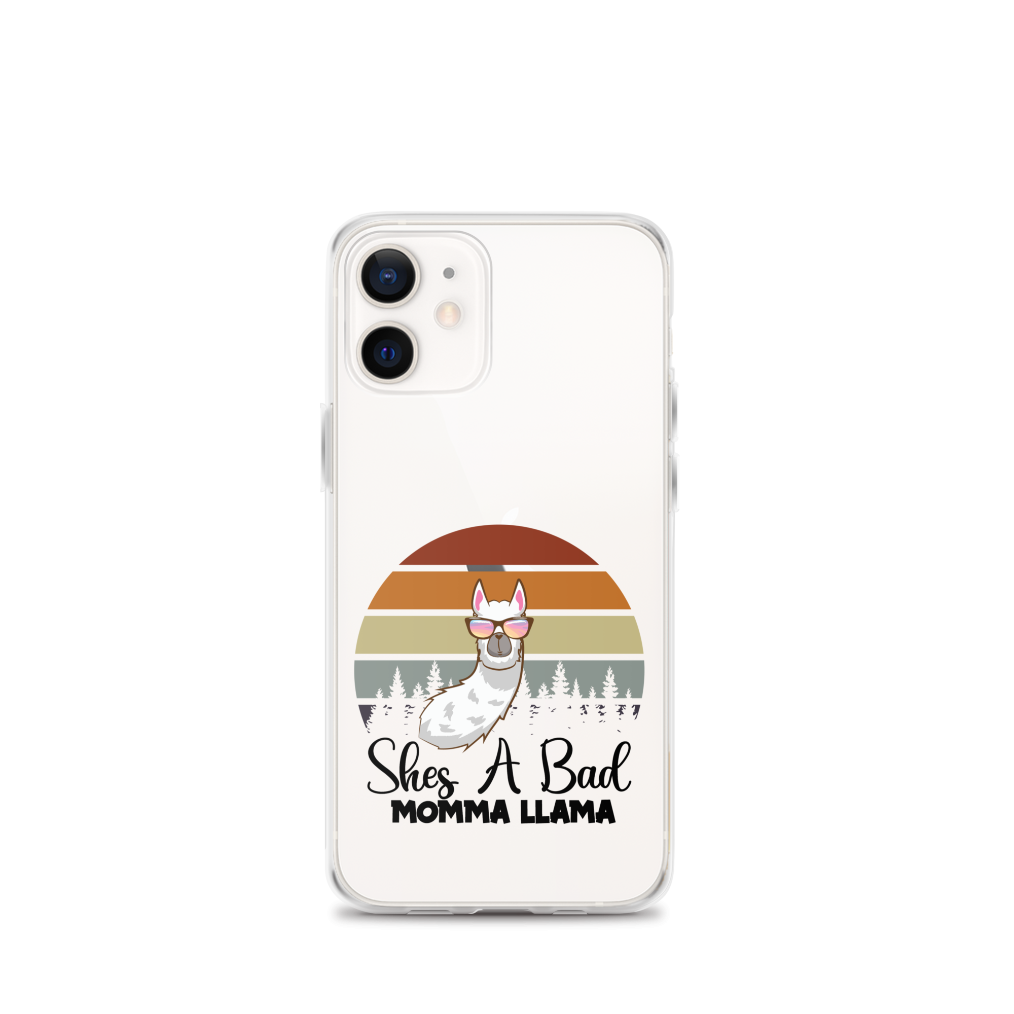 She's A Bad Momma Llama Clear Case for iPhone®