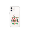 1st Christmas As A Mom Clear Case for iPhone®