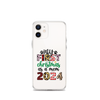 My First Christmas As A mom 2024 Clear Case for iPhone®