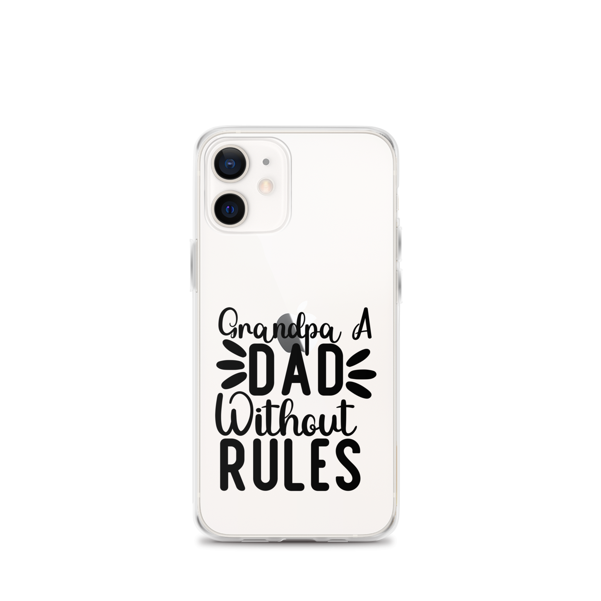 Grandpa A Dad Without Rules Clear Case for iPhone®