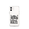 Grandpa A Dad Without Rules Clear Case for iPhone®