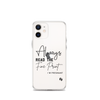 Always Read The Fine Print I'm Pregnant Clear Case for iPhone®