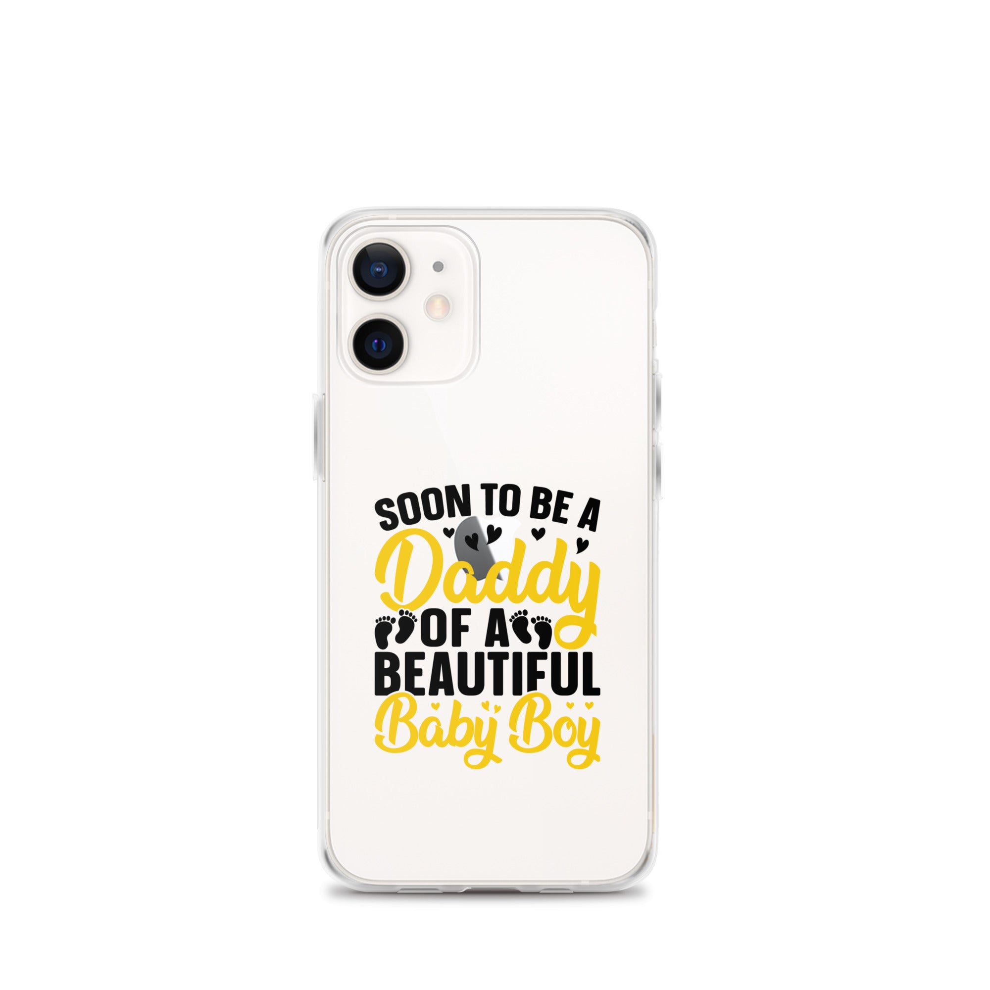 Soon To Be A Daddy For Boy Clear Case for iPhone®