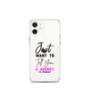 Just Want to Tell You A Secret I'm Pregnant Clear Case for iPhone®