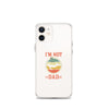 Im Not Sleeping Im Resting My Eyes Dad Clear Case for iPhone®