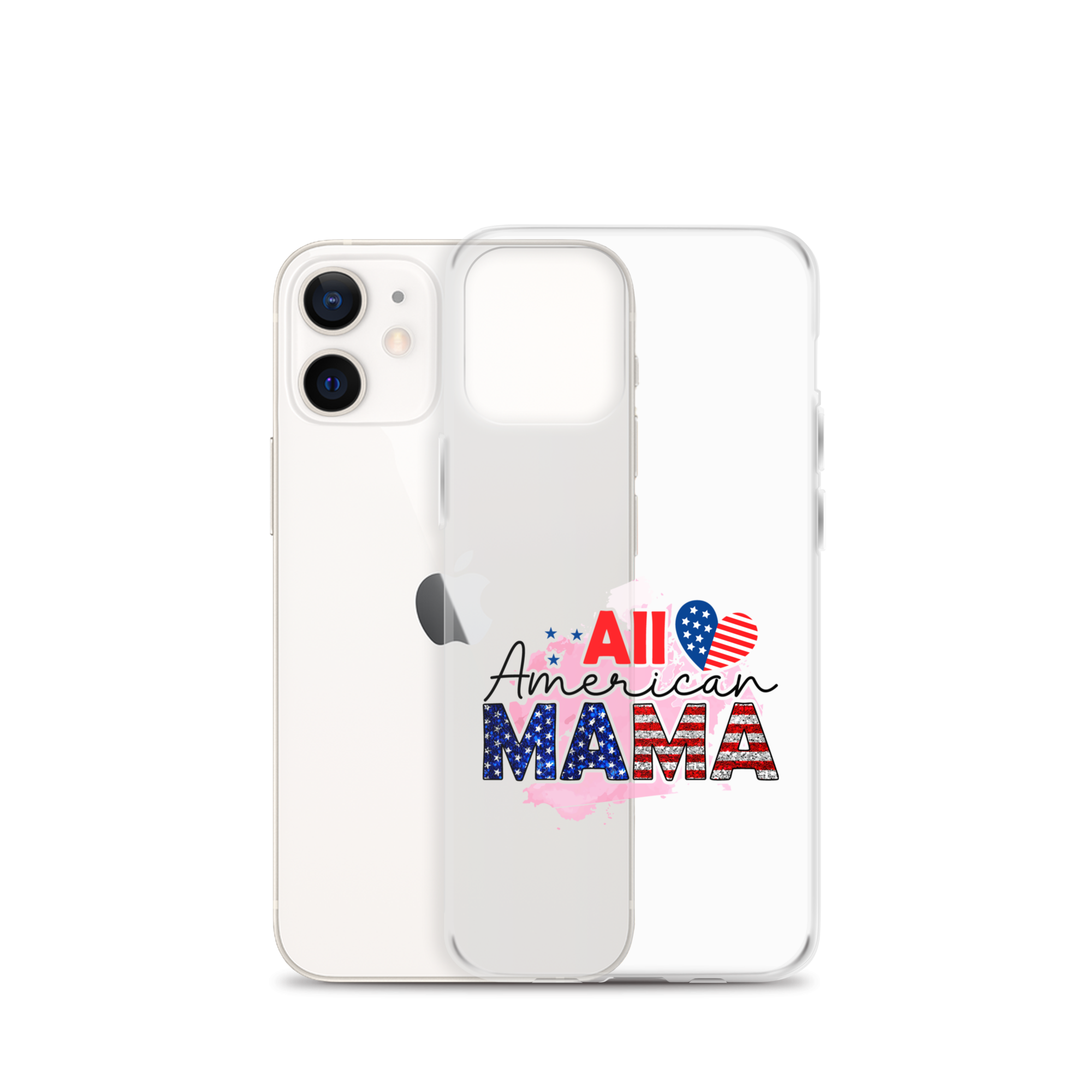 All American Mama Clear Case for iPhone®