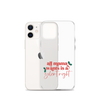 All Mama Wants Is A Silent Night Clear Case for iPhone®