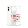 All Mama Wants Is A Silent Night Clear Case for iPhone®