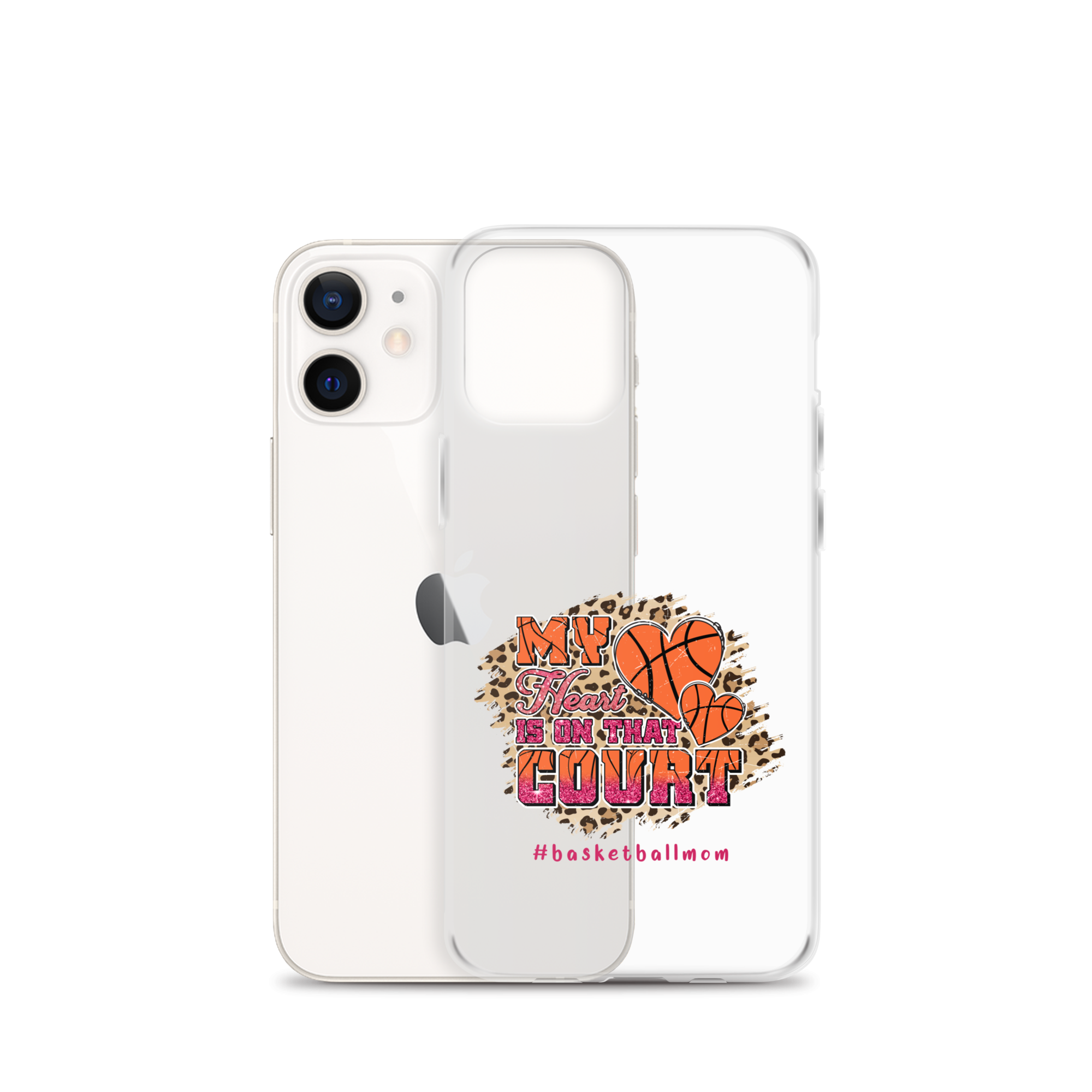 My Heart Is On That Court Clear Case for iPhone®