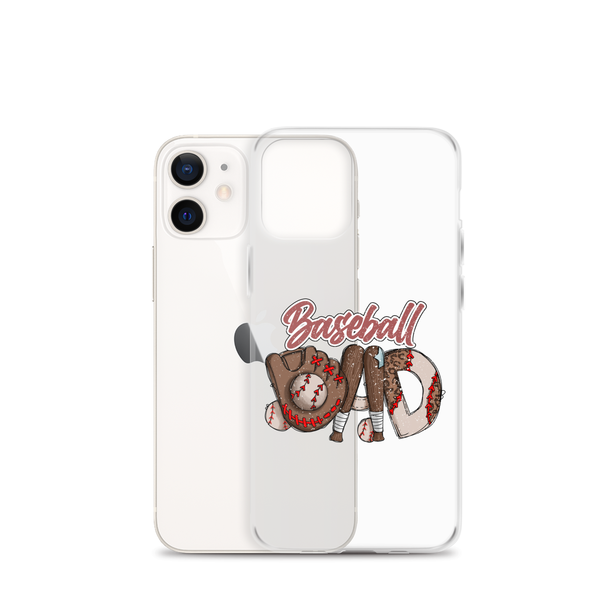 Baseball Dad Clear Case for iPhone®