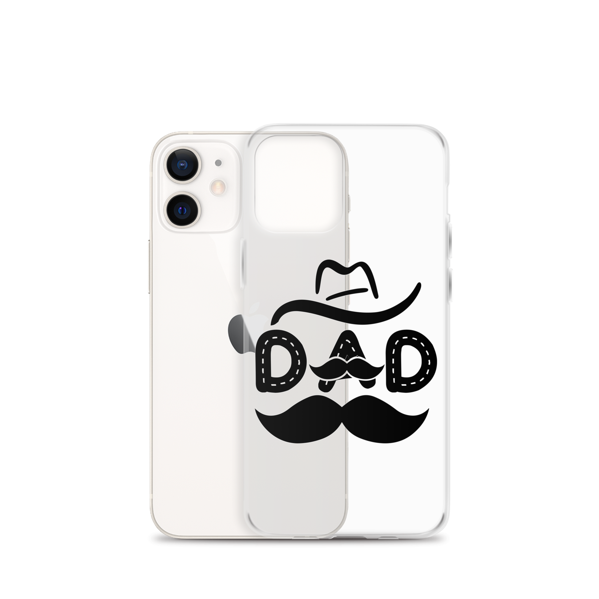 Dad Cowboy Clear Case for iPhone®