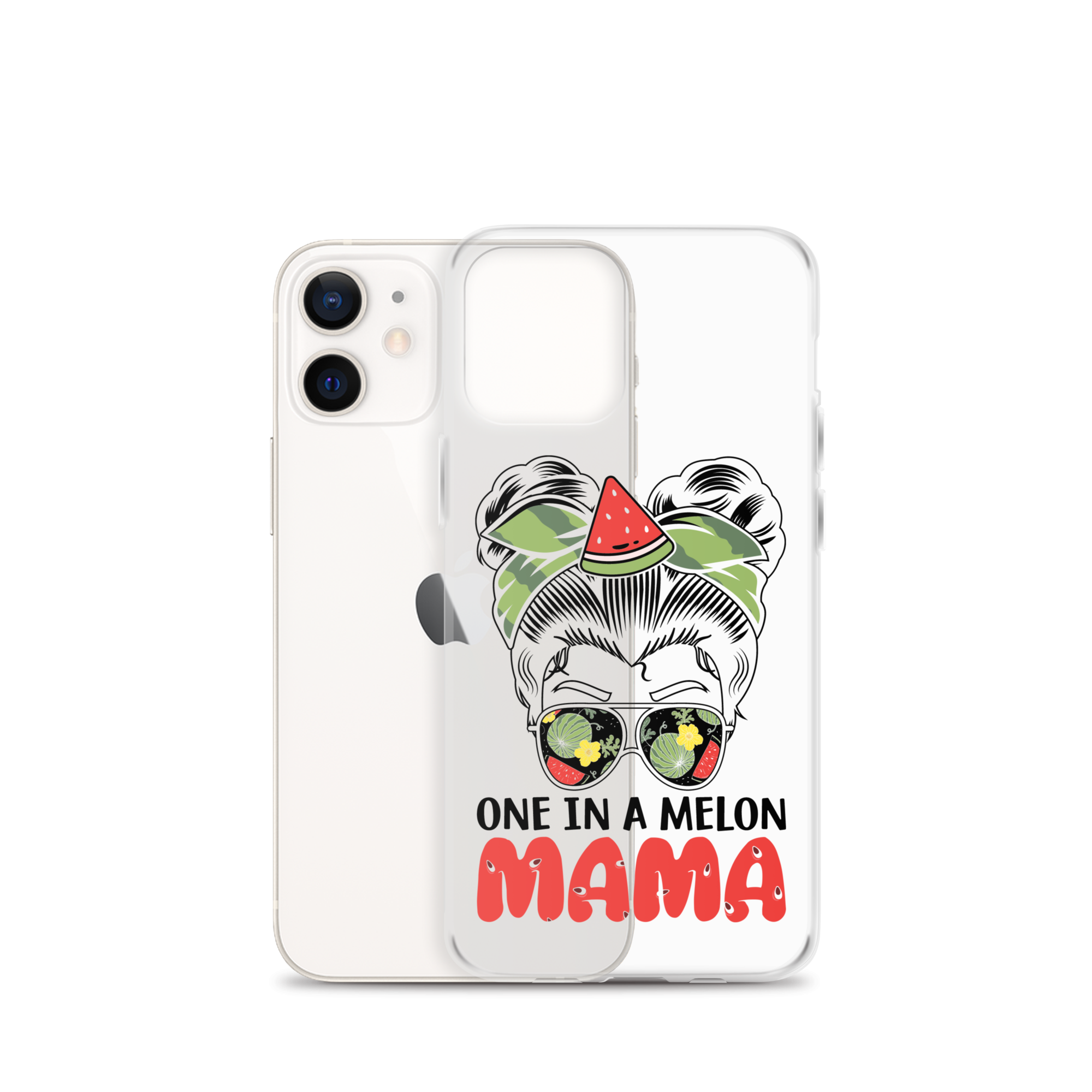 One In A Melon Mama Clear Case for iPhone®