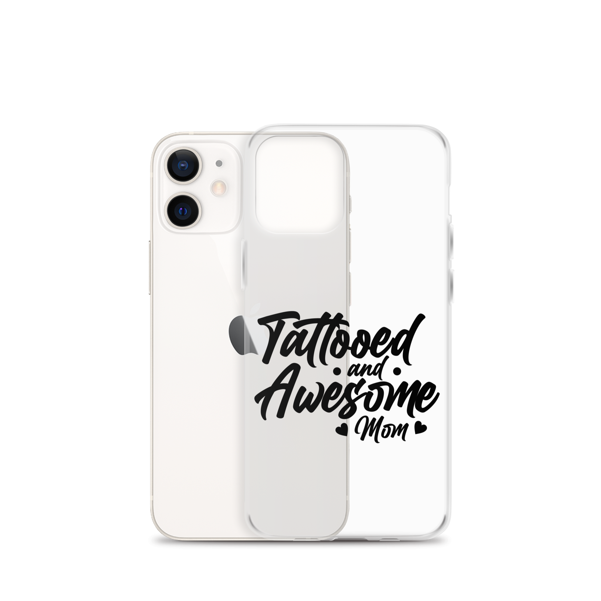 Tattooed And Awesome Mom Clear Case for iPhone®