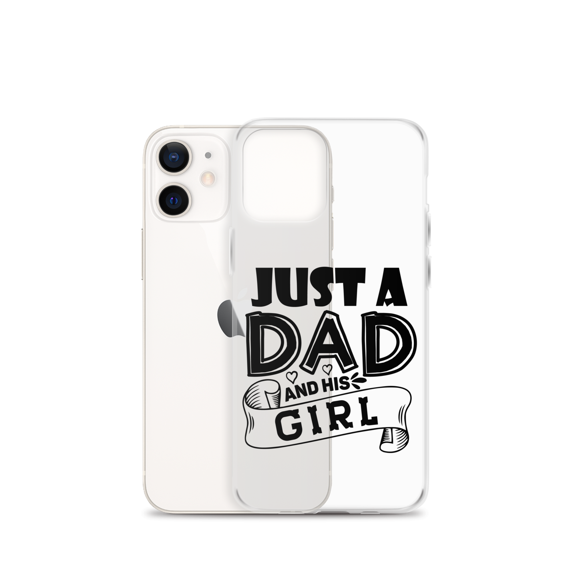 Just A Dad And His Girl Clear Case for iPhone®