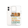 Dad The Man The Myth The Fishing Legend Clear Case for iPhone®