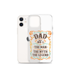 Dad Best Number 1 The Man The Myth The Legend Clear Case for iPhone®