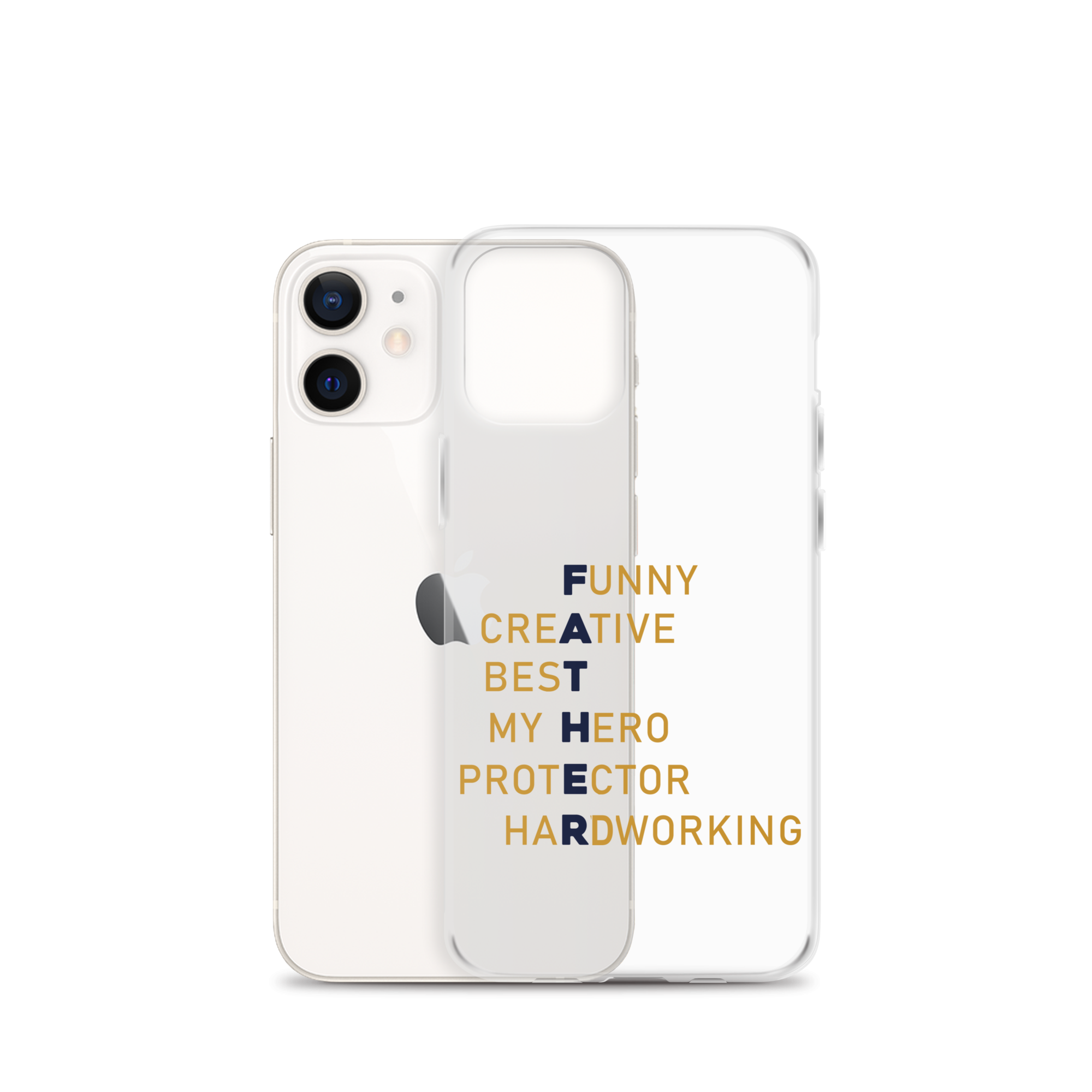 Funny Creative Best My Hero Protector HardWorking Clear Case for iPhone®