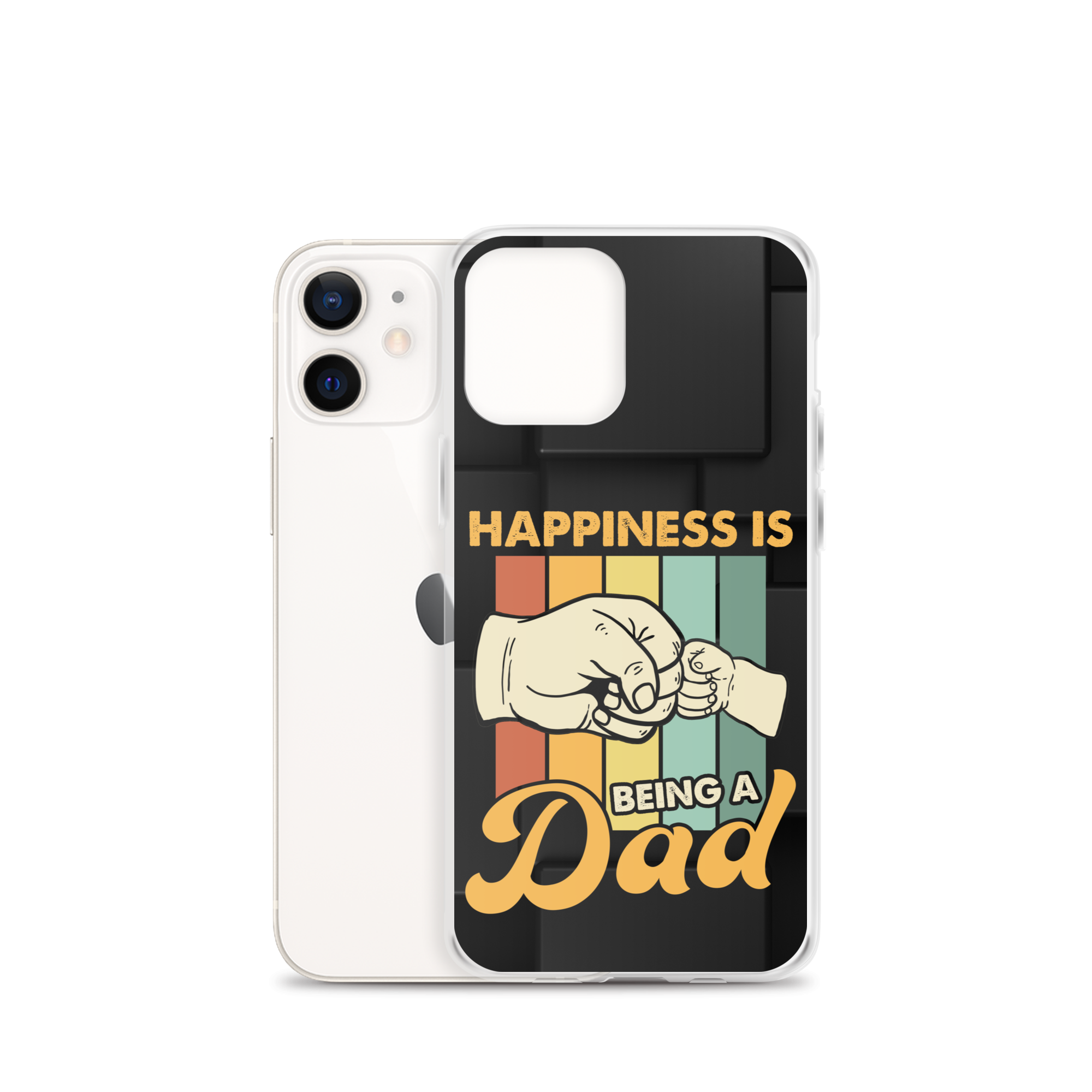 Happiness Is Being A Dad Clear Case for iPhone®