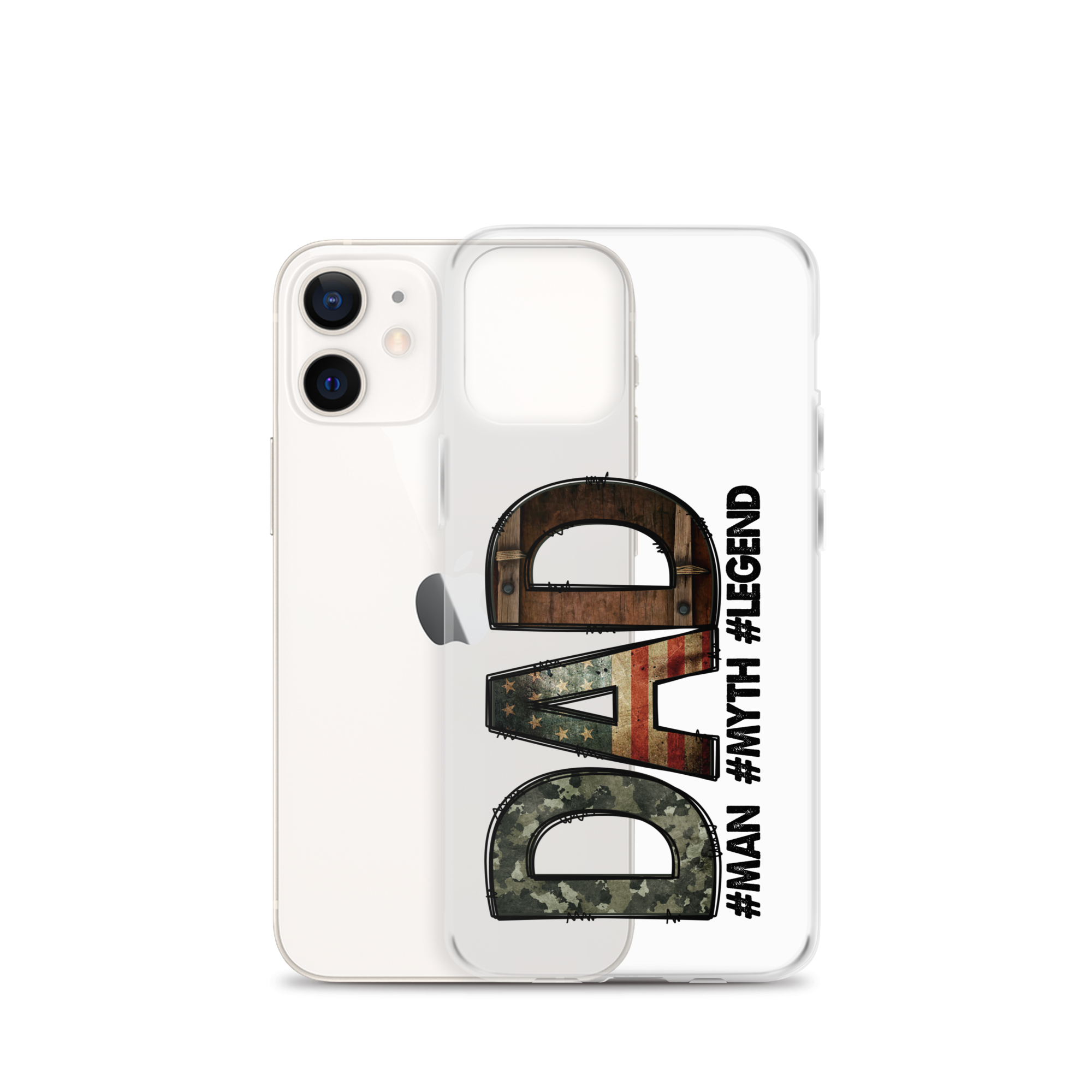 Dad #Man #Myth #Legend Clear Case for iPhone®