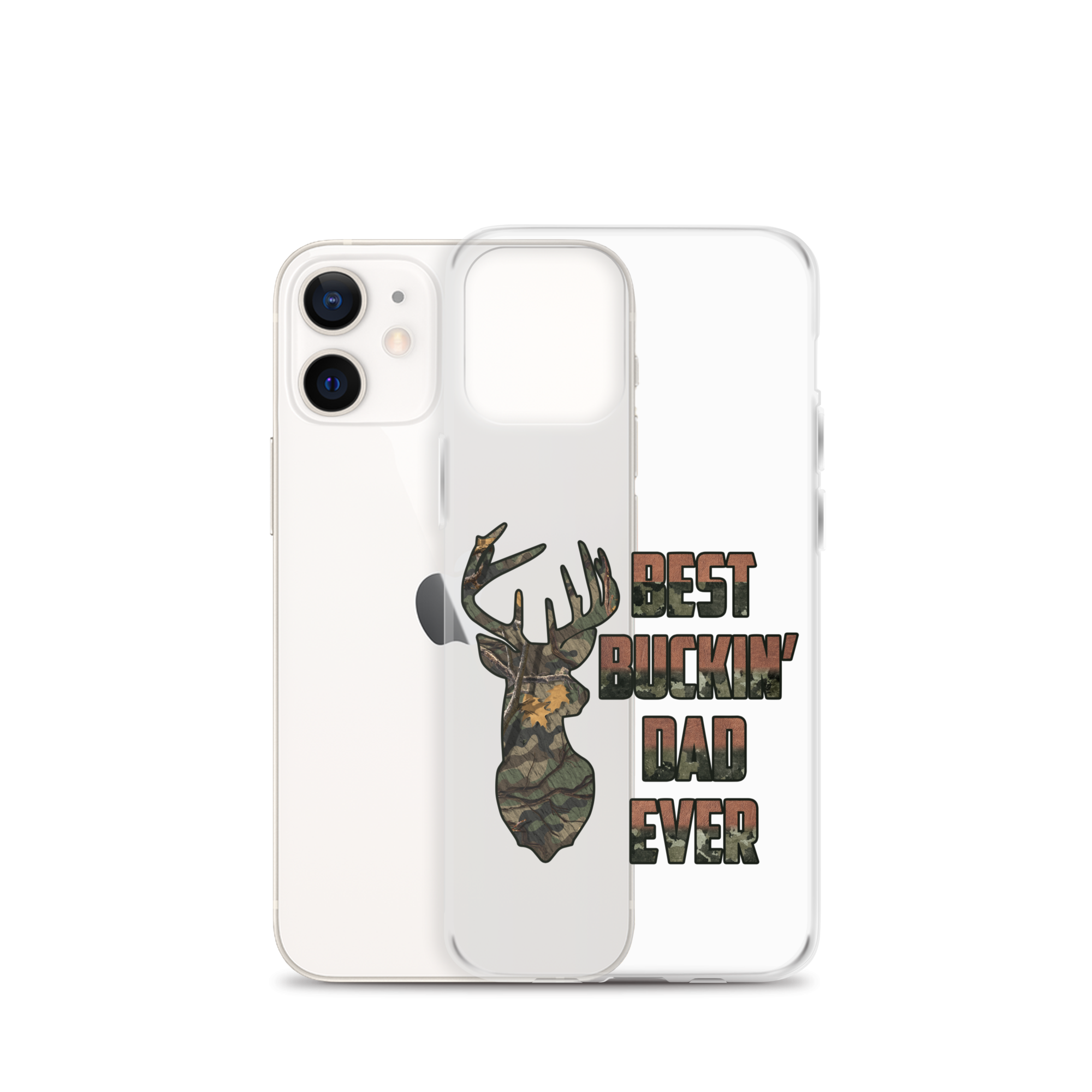 Best Buckin' Dad Ever Clear Case for iPhone®