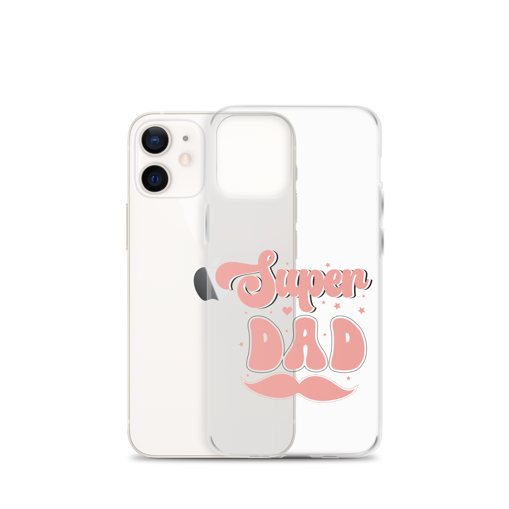 Super Dad Clear Case for iPhone®