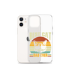 Best Cat Dad Ever Clear Case for iPhone®