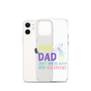 Mer Dad Don't Mess With My Mermaid Clear Case for iPhone®