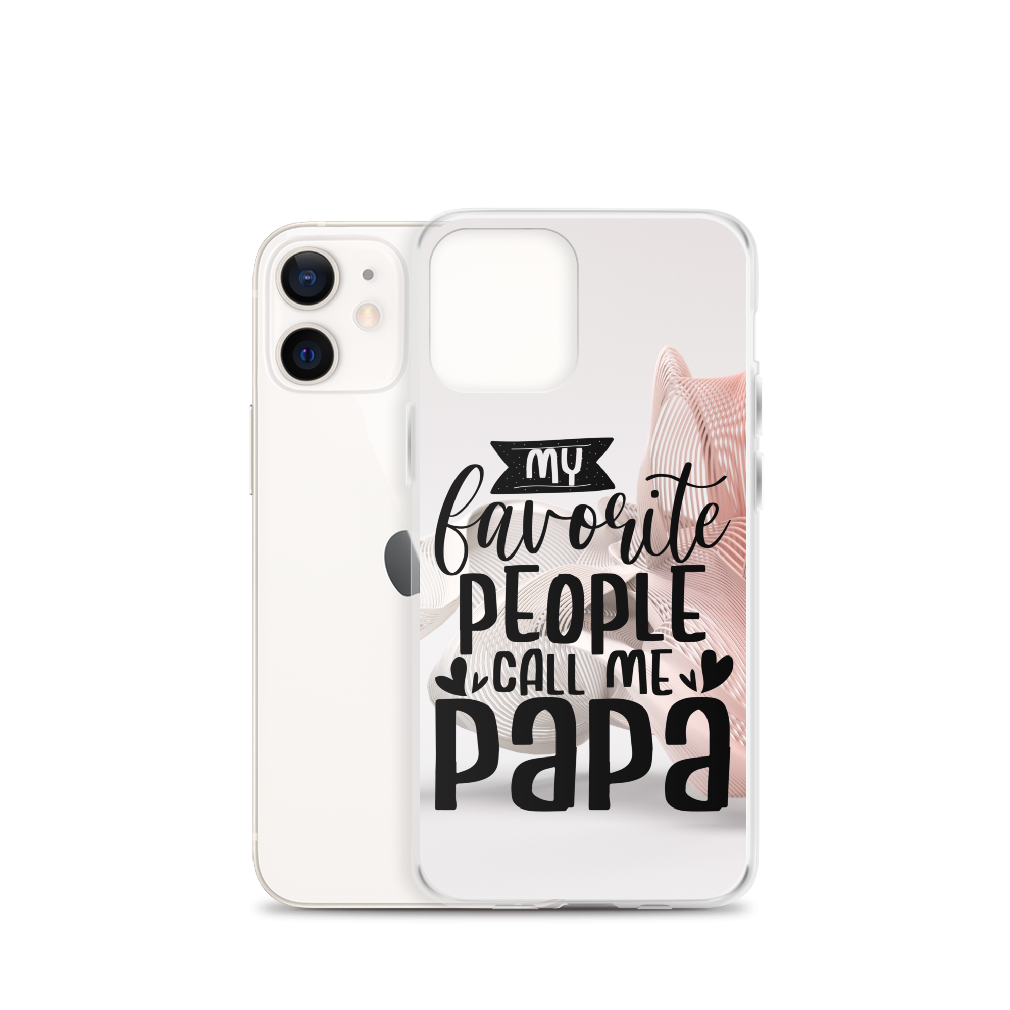 My Favorite People Call Me Papa Clear Case for iPhone®