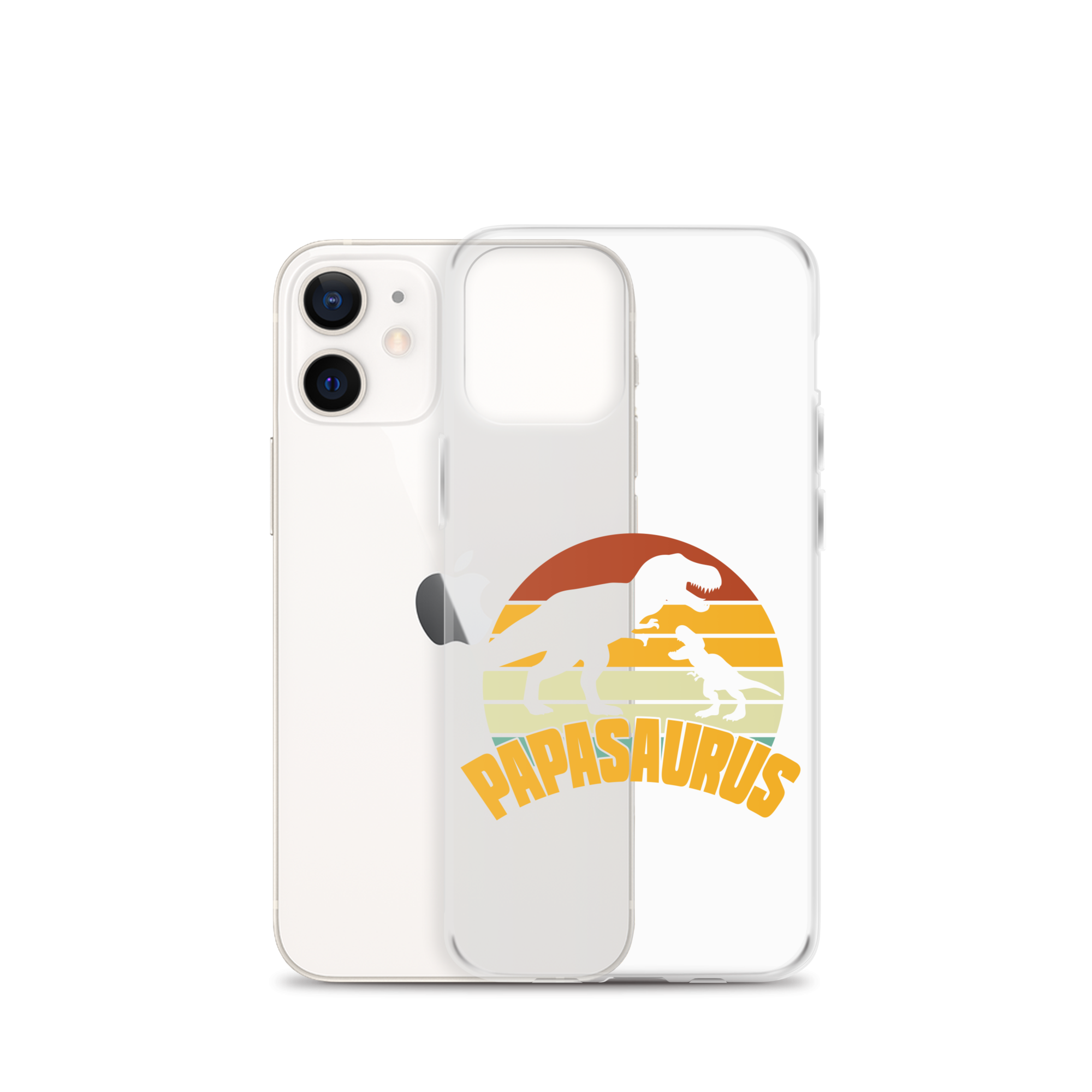 Papasaurus Clear Case for iPhone®