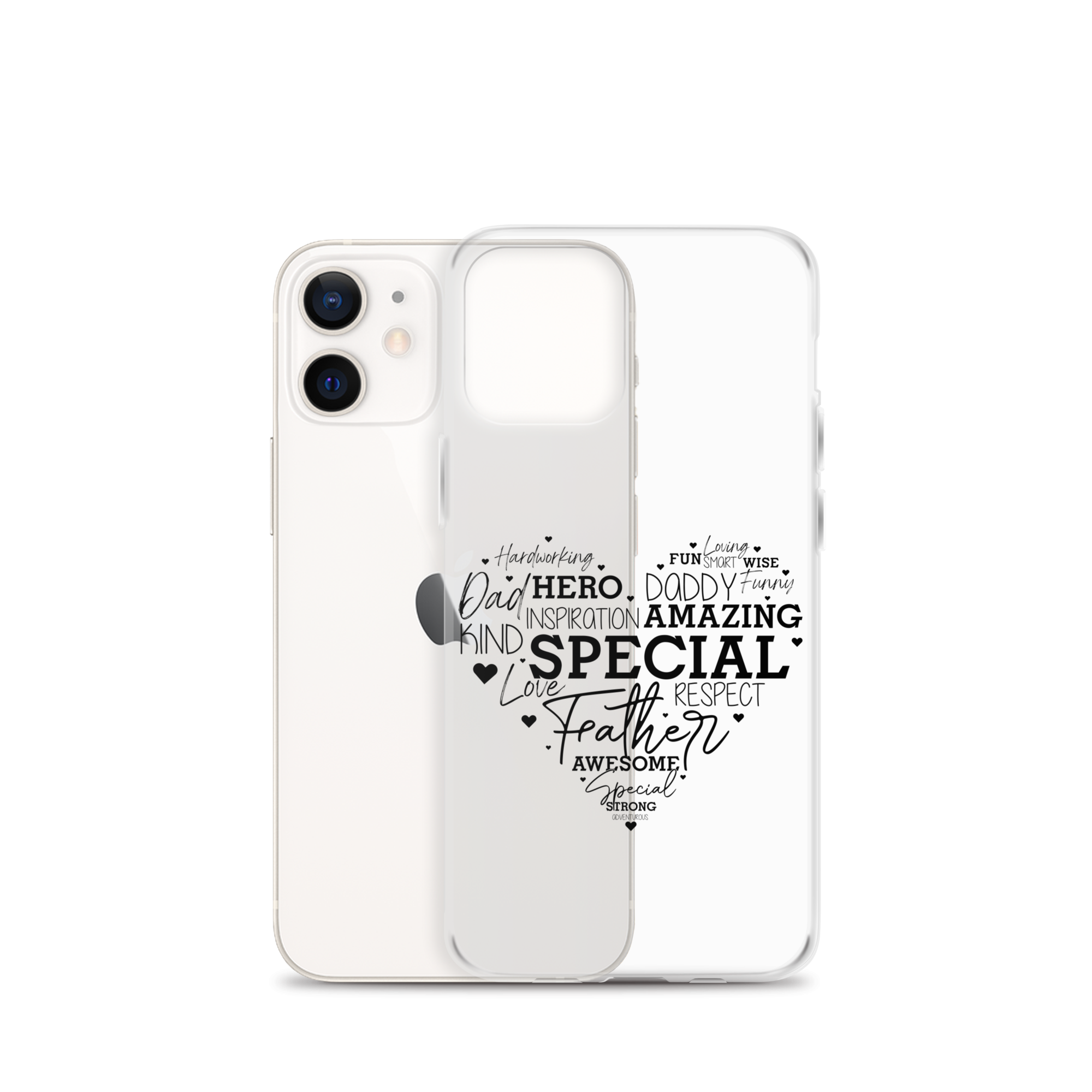 Father Special Hero Amazing Clear Case for iPhone®