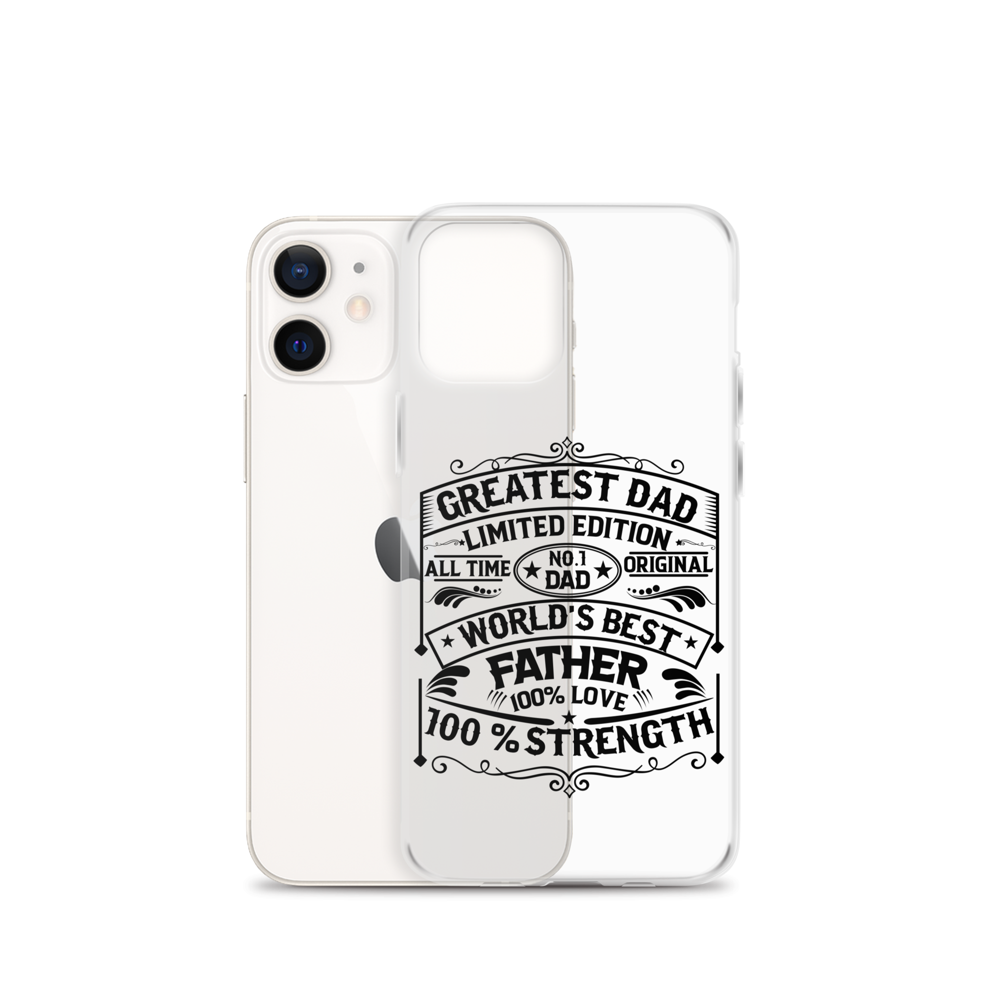 Greatest Dad Limited Edition All Time Clear Case for iPhone®