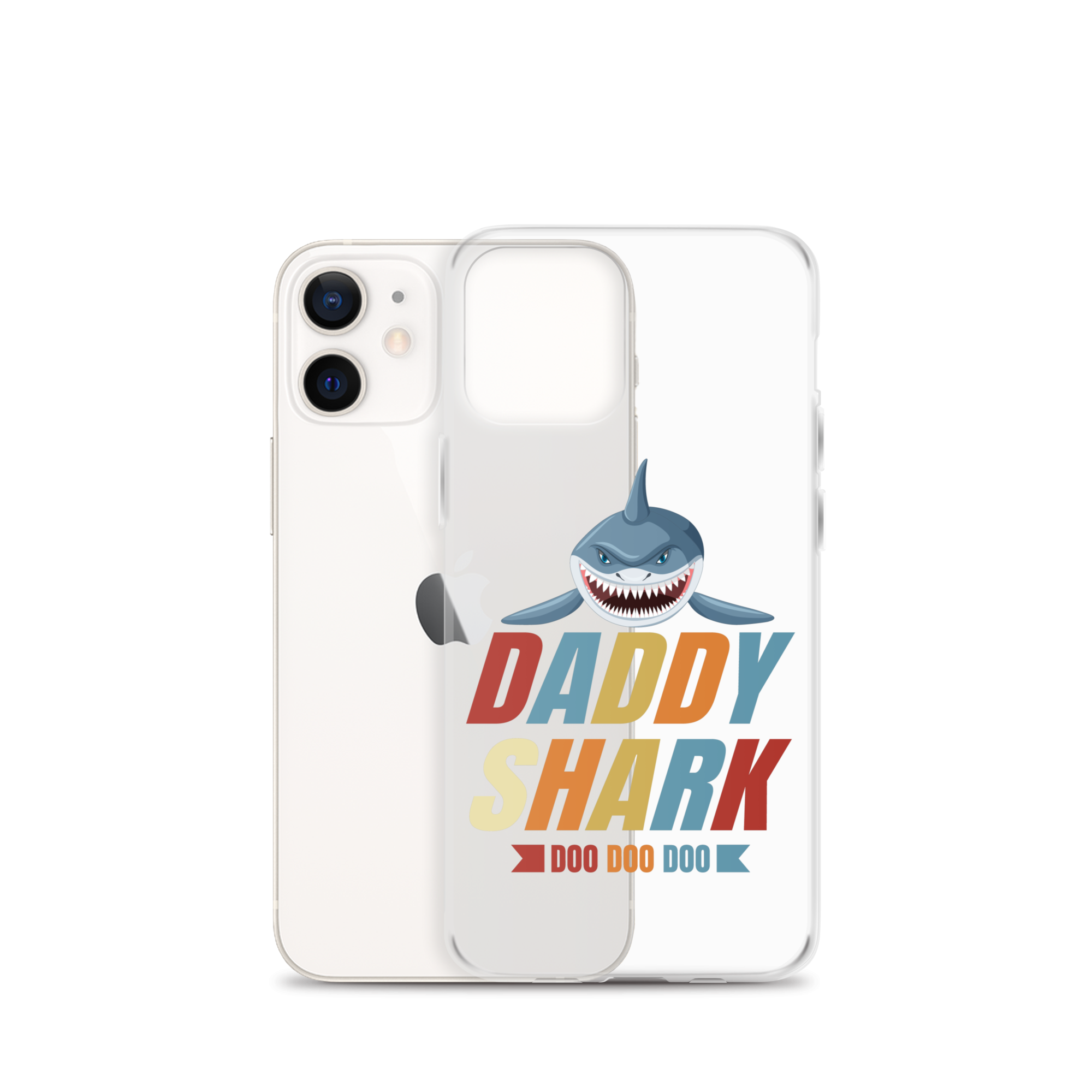 Daddy Shark Doo Doo Doo Clear Case for iPhone®