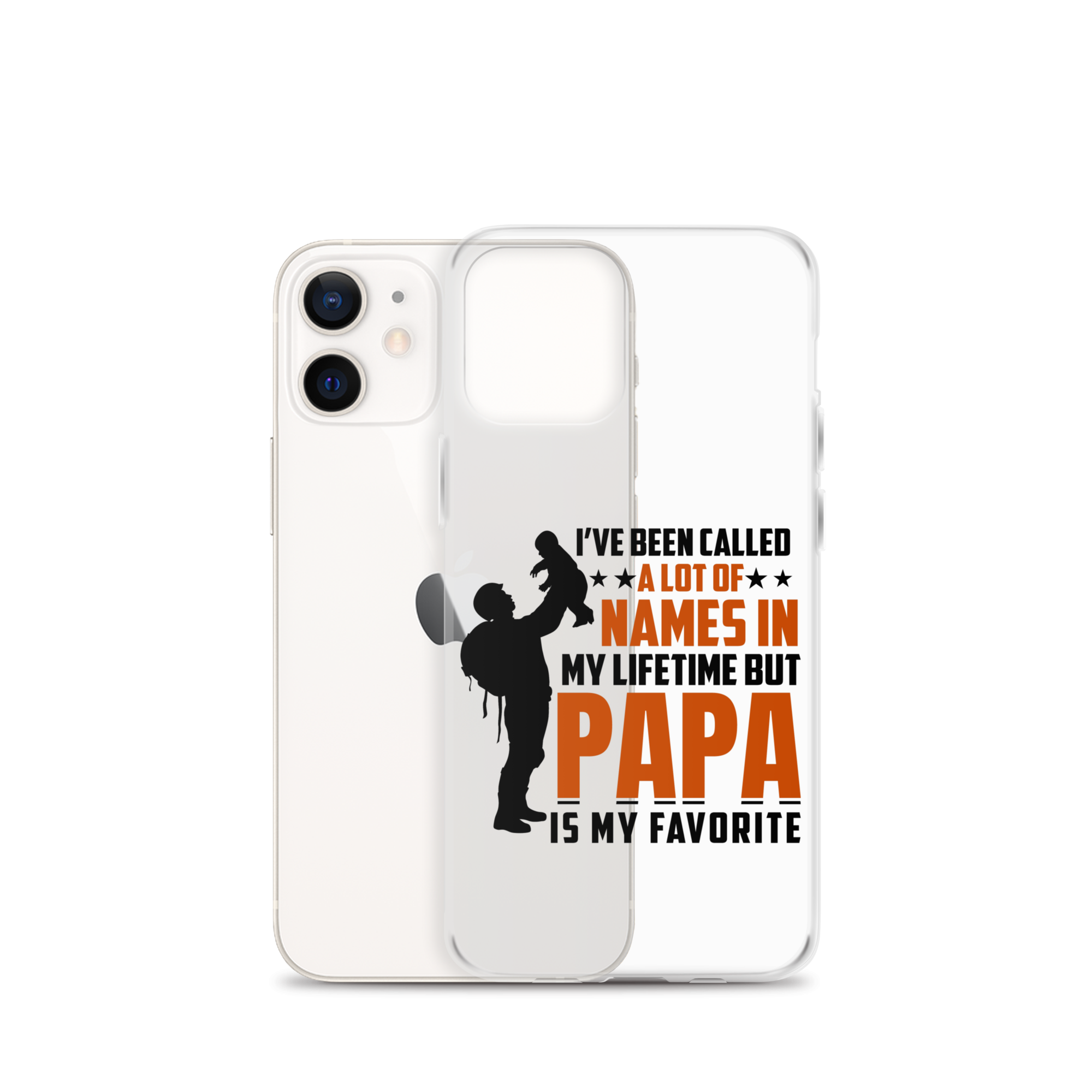 I've Been Called A Lot Of Names In My Lifetime But Papa Is My Favorite Clear Case for iPhone®