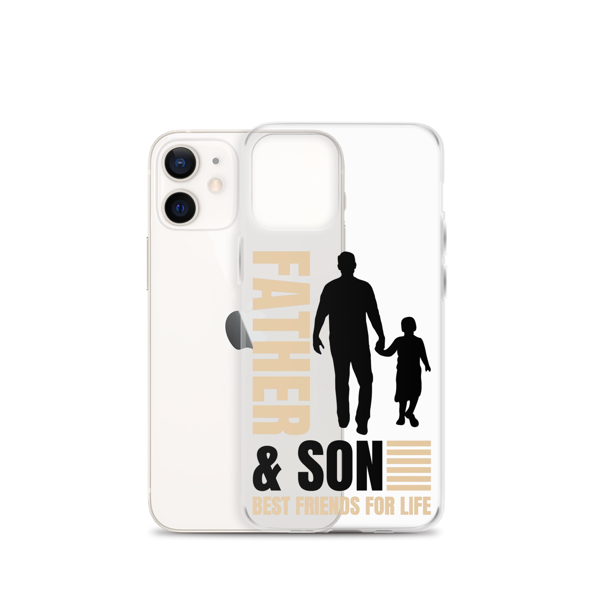 Father & Son Best Friends For Life Clear Case for iPhone®