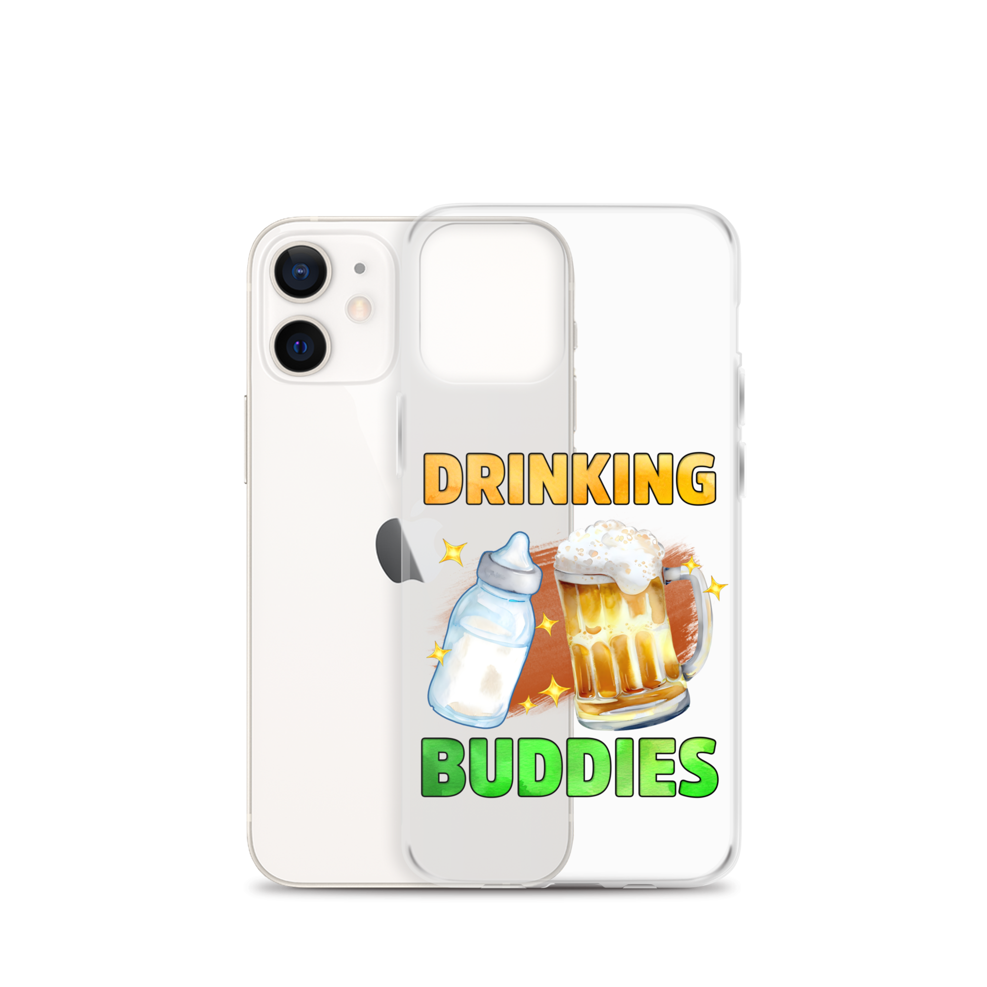 Drinking Buddies Clear Case for iPhone®