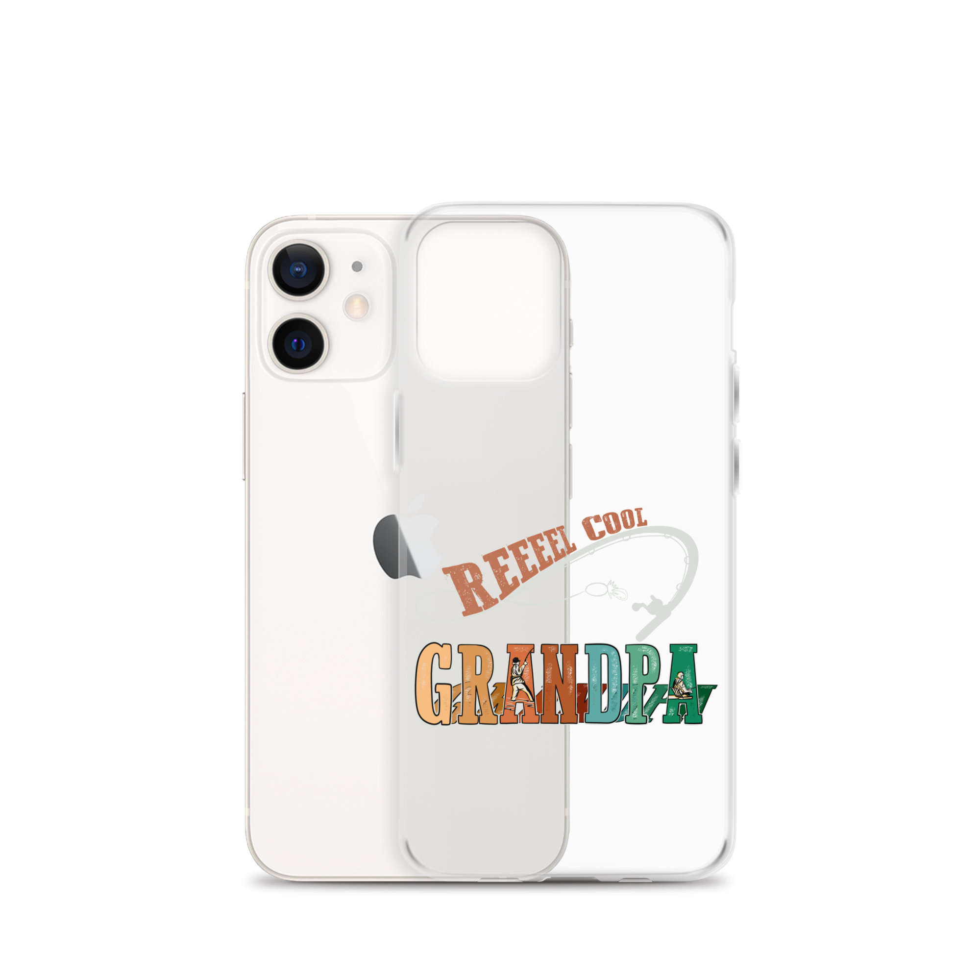 Reel Cool Grandpa Clear Case for iPhone®